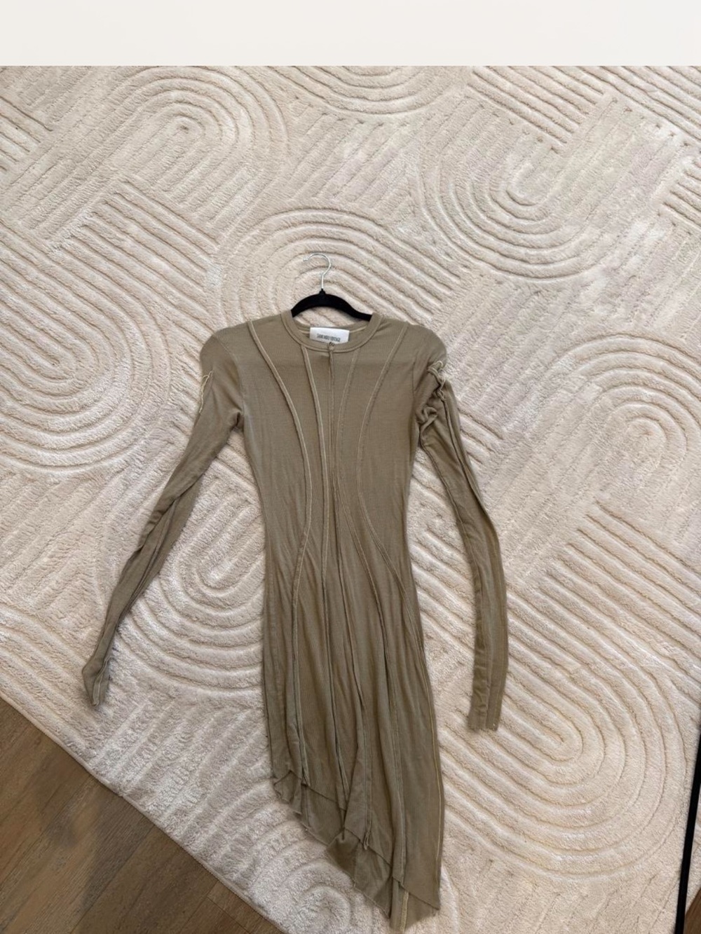 Sami Miro Vintage Asymmetrical Mini Dress